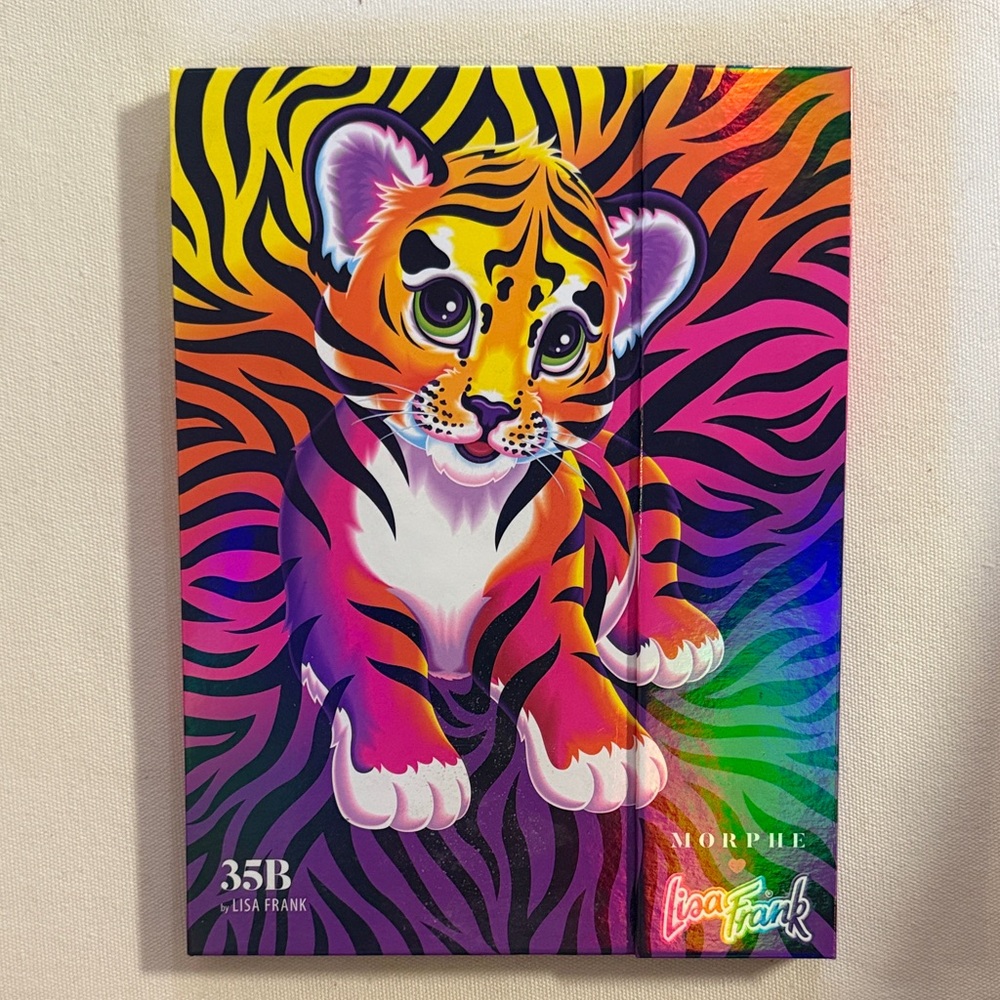 Morphe Lisa Frank Tiger Skincare Palette